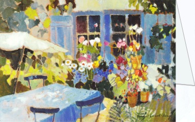 Lanoë-Jungi Margrit; Romantischer Garten , 1987